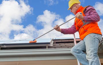 Leyland soft wash roof cleaning